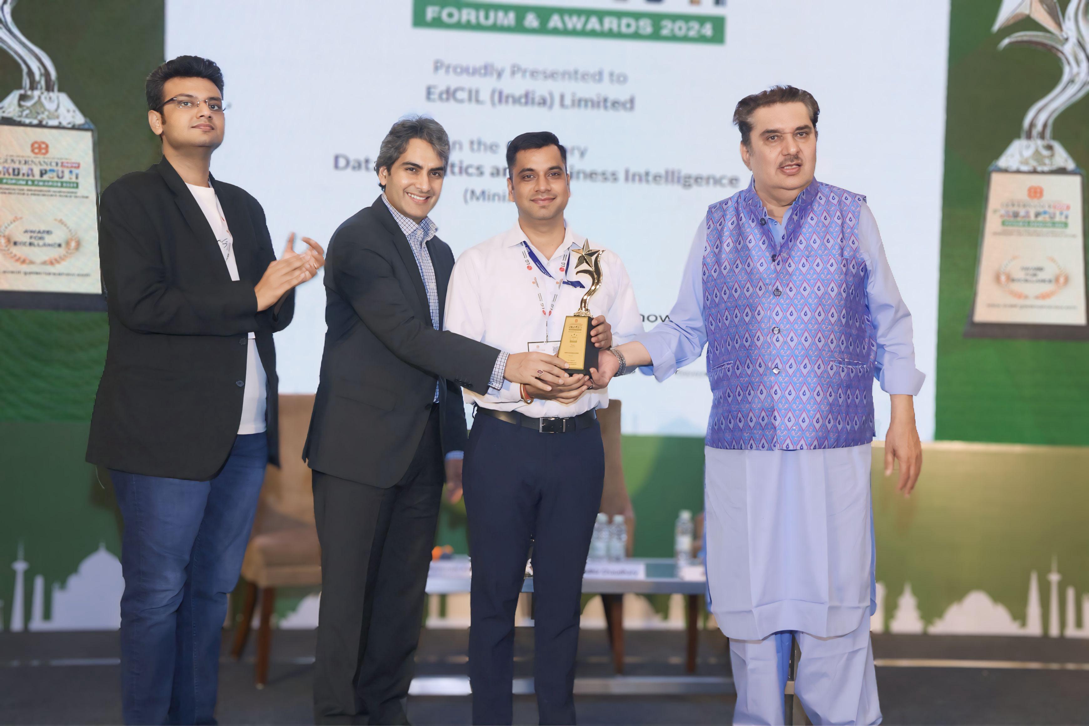 Award to EdCIL for Leveraging Data Analytics and Business Intelligence for School and Higher Education